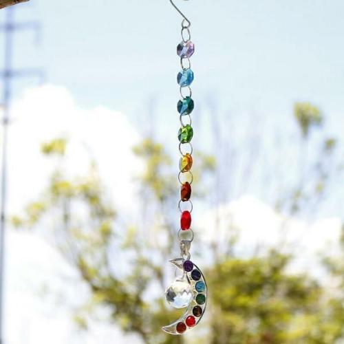 Accessories | Hand Made Chakra Moon & Crystal Sparkling Sun Catcher Accessories Accessories