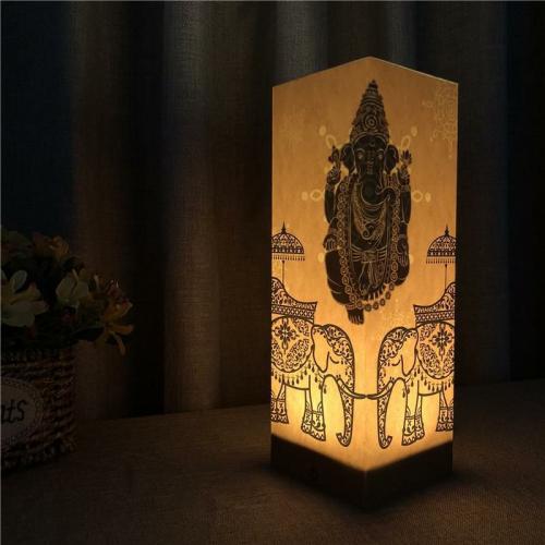 Accessories | Warm Glow Attractive GANESHA STATUE SHADOW LIGHT Lamp Accessories Accessories