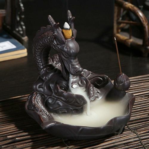 Aromatherapy | Smoke Breathing Ceramic Dragon Incense Burner Aromatherapy Aromatherapy