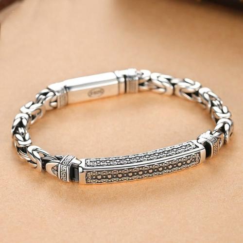 Bracelets | Ethnic Thai Silver Men’s Retro Bracelet Bracelets Bracelets