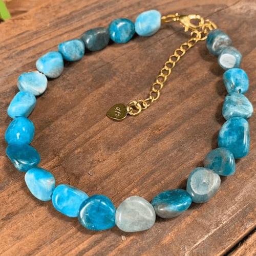 Bracelets | Natural Apatite ‘MANIFESTATION’ Bead Bracelet Bracelets Bracelets