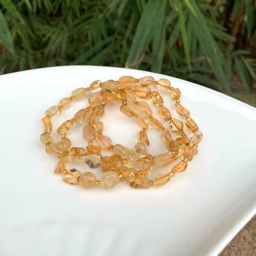 Bracelets | Natural Beaded Citrine ‘ABUNDANCE’ Bracelet Bracelets Bracelets