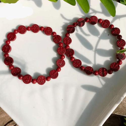 Bracelets | Natural Cinnabar Tree of Life ‘WISDOM’ Bracelet Bracelets Bracelets