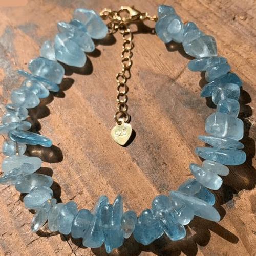 Bracelets | Natural Handmade Aquamarine ‘SERENITY’ Bracelet Bracelets Bracelets