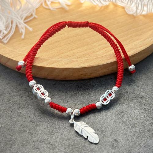 Bracelets | Red Rope & Silver Ancient Coins & ‘Strength Feather’ Bracelet Bracelets Bracelets