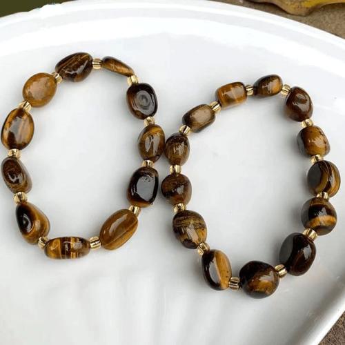 Bracelets | Simplistic Natural Tiger’s Eye Bracelet Bracelets Bracelets