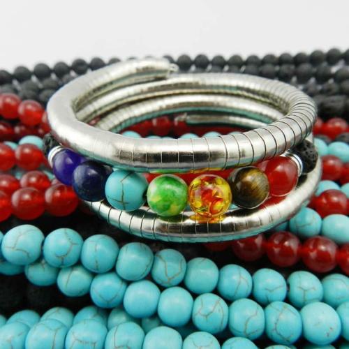 Chakra | Twisty 7 Chakra Wrap Bracelet Chakra Chakra