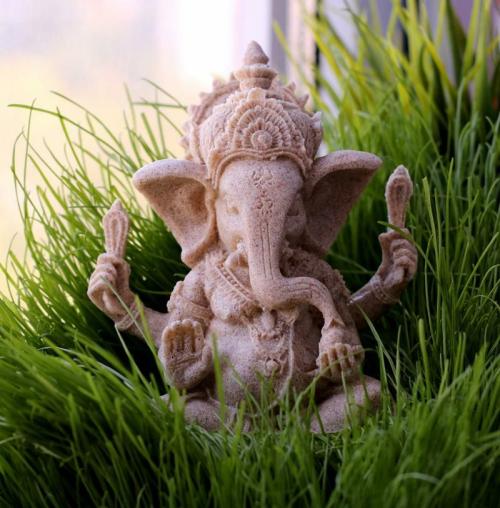 Hindu Products | Hand Chiseled Lord Ganesha Sandstone Statue Hindu Products Hindu Products