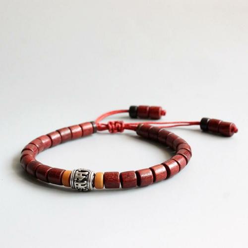 Jewelry | Handmade Tibetan Buddhist Sandalwood Mala Bead Bracelet with Mantra Sign Jewelry Jewelry