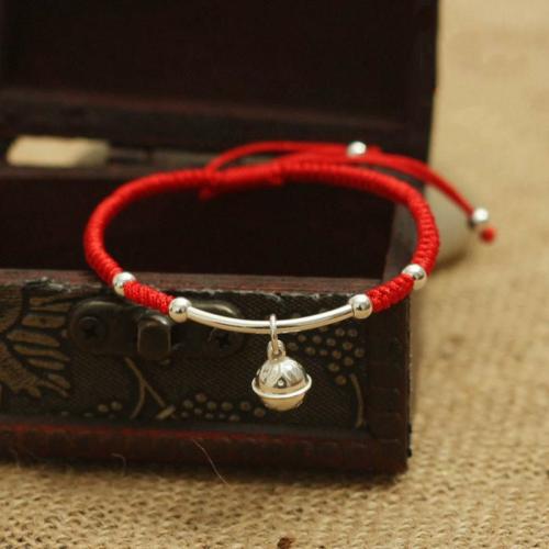 Jewelry | Lucky Red Rope 925 Sterling Silver Bell HARMONY Bracelet Jewelry Jewelry