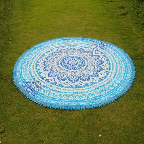 Mandala Tapestry/Blankets | Summer Pastel Mandala Beach Yoga Tapestry Mandala Tapestry/Blankets Mandala Tapestry/Blankets