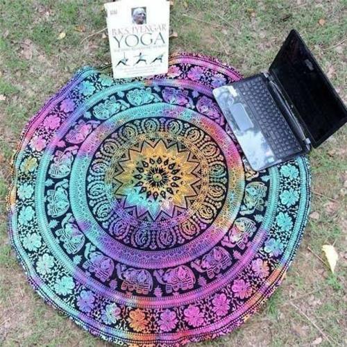 Mandala Tapestry/Blankets | Tie Dye Indian Elephant Beach/Yoga Mandala Tapestry Mandala Tapestry/Blankets Mandala Tapestry/Blankets