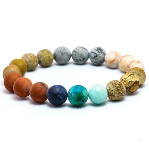 Natural Stone Collection | Natural Stone Universe-Grab a Solar System Bracelet! For Men Natural Stone Collection