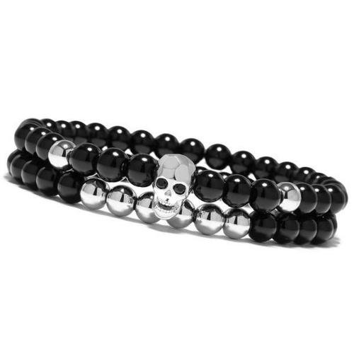 Natural Stone Collection | No ‘SKULL’DUGGERY here!!!! Grab our 2/pc Stone Skull Set for only $16.99 For Men Natural Stone Collection