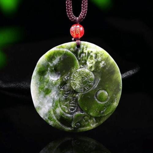 Necklaces | Natural Jade Tai Chi Yin & Yang ‘INNER PEACE’ Necklace For Men Necklaces