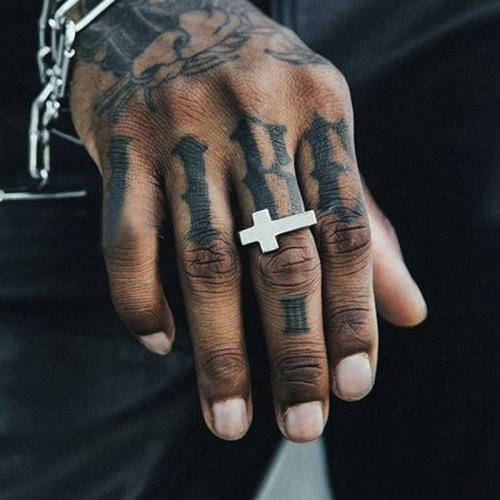 Rings | Men’s Stainless Steel Cross Ring For Men Rings