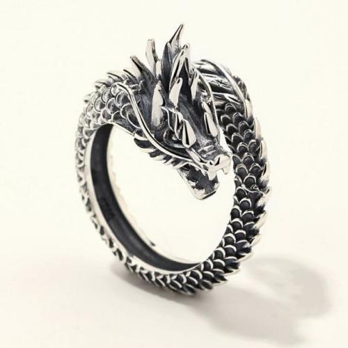 Rings | THAI SILVER Men’s Elder Dragon Ring For Men Rings