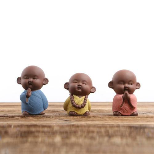 Tea Pet Passion | Little Zen Monk Tea Pet Figurine Buddha Lovers Buddha Lovers