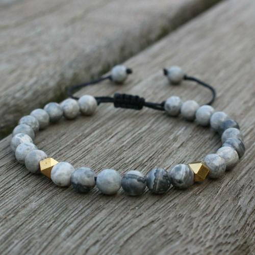 Natural Stone Collection | Men’s 6mm Natural Stone ENERGY Bracelets-12 Different Stone choices. For Men Natural Stone Collection